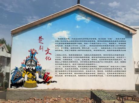  鄢陵如何进行墙体彩绘制作