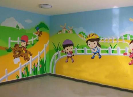  鄢陵幼儿园墙体彩绘制作流程及注意事项