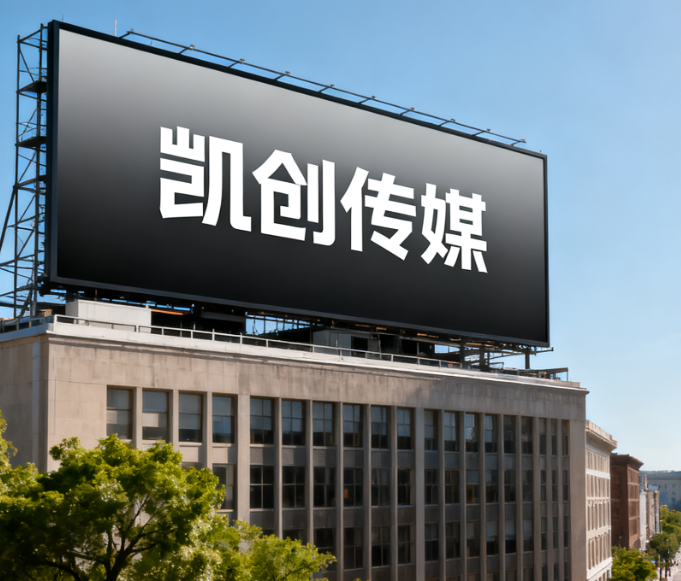  鄢陵户外广告牌的设计与制作