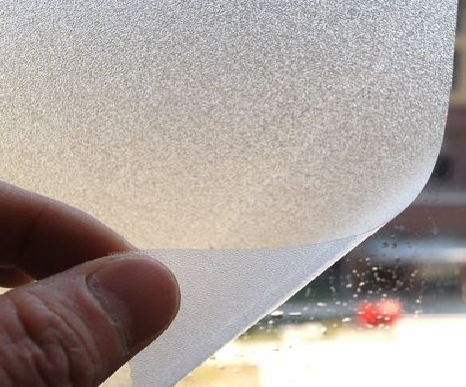  鄢陵玻璃门外面粘广告用什么材料好？